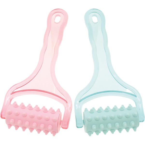 Massage Roller 18x9cm pink & turquoise assorted