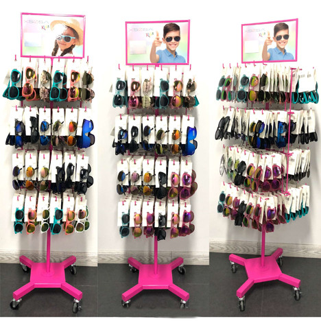 Sunglasses Kids 288pcs metal stand 11designs ass.