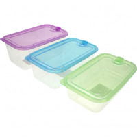 Frischhaltedose 3 Größen + Farben sort.,Preis/St Frischhaltedose 3 Größen + Farben sort.,Preis/St