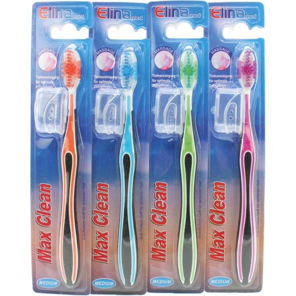 Toothbrush Elina 4 colors assorted