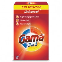 Gama Universalwaschmittel 130WL 8,45kg Packung Gama Universalwaschmittel 130WL 8,45kg Packung