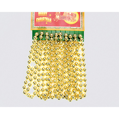 Tree chain balls gold 8mm, 275cm long