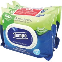 Tempo wet wipes 3x42pcs sensitive Tempo wet wipes 3x42pcs sensitive