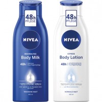 Nivea milk / lotion 400ml 8pcs mixed carton Nivea milk / lotion 400ml 8pcs mixed carton