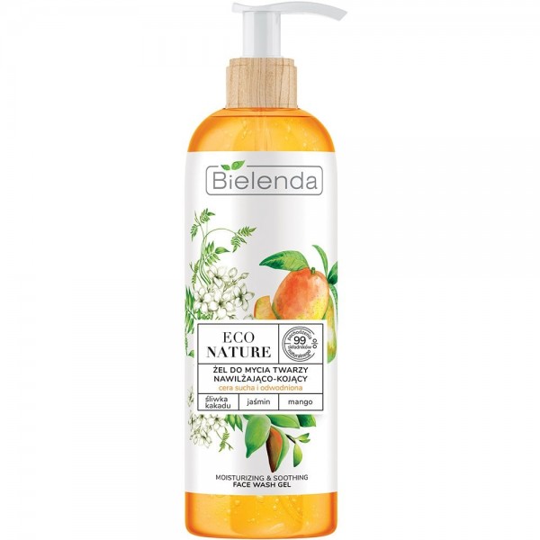 ECO NATURE - Cockatoo plum + Jasmine + Mango - face cleansing gel moisturizing and soothing 200 g