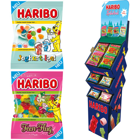 Food Haribo 175g 104pcs Display Super Mario