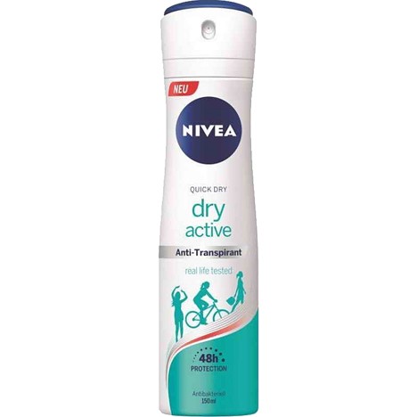 Nivea Deo Spray 150ml Dry Active