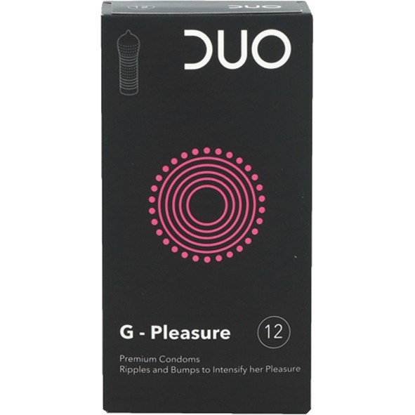 Condoms DUO 12pcs G-Pleasure by Beiersdorf