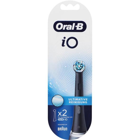 Oral B Aufst. iO sanfte Reinigung Black 2er