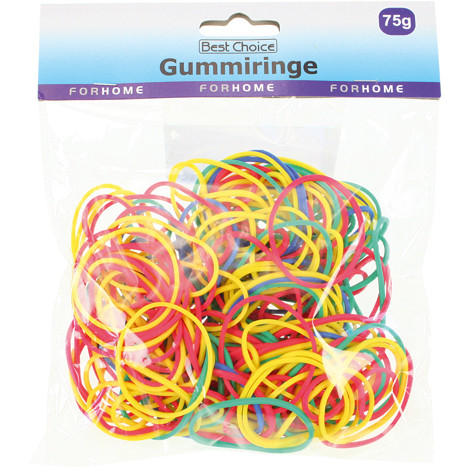 Gummiringe 75g ca. 240 St. im Polybeutel