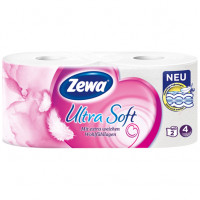 Zewa Toilettenpapier 2x150 Blatt Ultra Soft 4lg Zewa Toilettenpapier 2x150 Blatt Ultra Soft 4lg