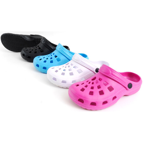 Clogs Damen uni Größe 36-41 4 Farben sortiert