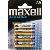 Battery Maxell LR6 Alkaline 4pcs on card Battery Maxell LR6 Alkaline 4pcs on card