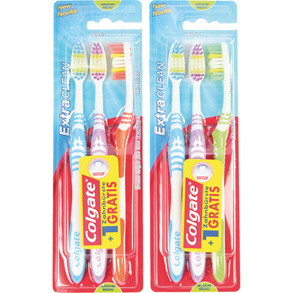 Toothbrush COLGATE extra clean medium triple pack