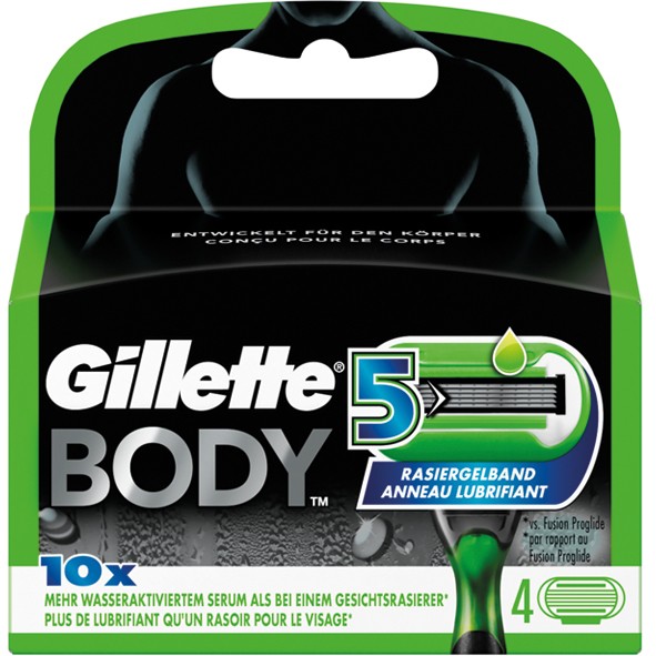 Gillette Body 5 4pc Blades