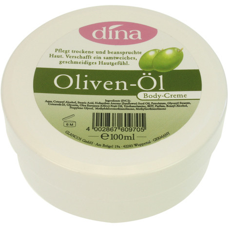 Creme Dina 100ml Olivenöl in Dose