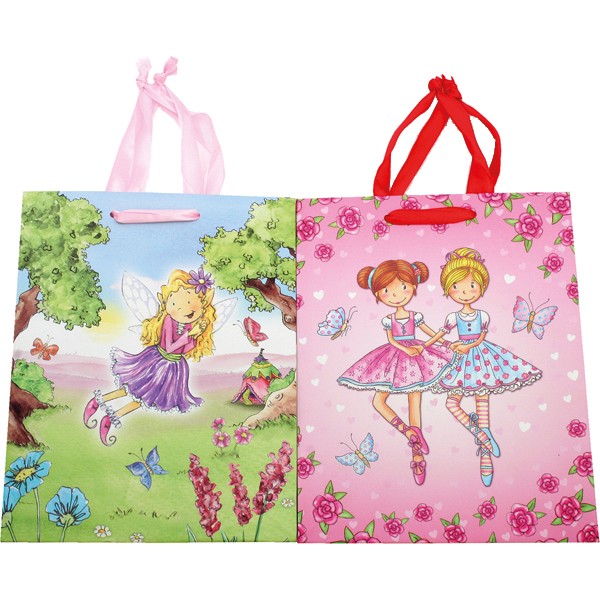 Gift bag 23x18x10cm, 157g, girl