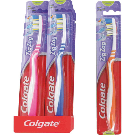 Toothbrush Colgate Zig Zag medium
