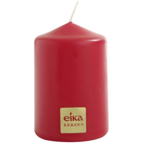 Candle EIKA 70x50mm red - Made in Germany