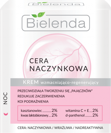 CAPILLARY SKIN face cream strengthening - regenerating for night 50 ml
