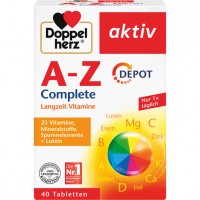 Doppelherz A-Z long-term vitamins 40 tablets Doppelherz A-Z long-term vitamins 40 tablets