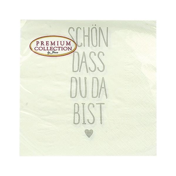 Premium napkins 20er 33x33cm - Nice that you are