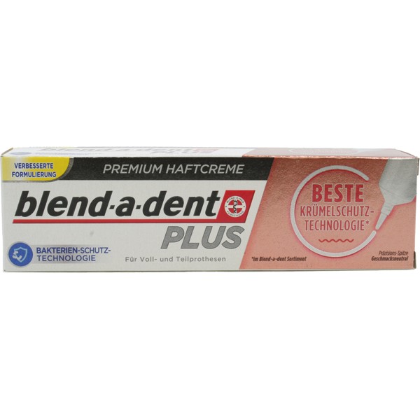 Blend-a-Dent dental adhesive cream 40g crumb prot