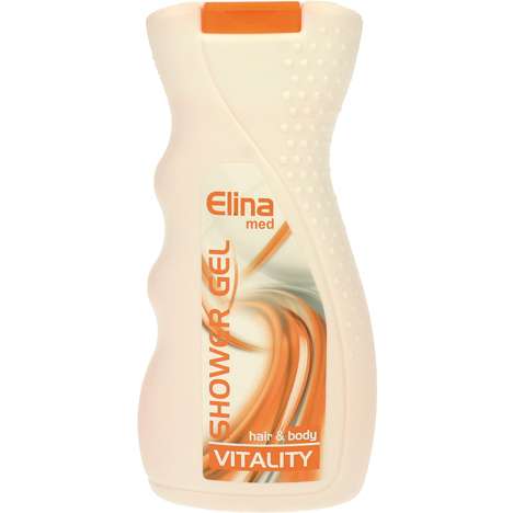 4 X 250 Ml Elina Wellness Sport Duschgel – Feuchtigkeitsspendend, Für Frische Den Ganzen Tag