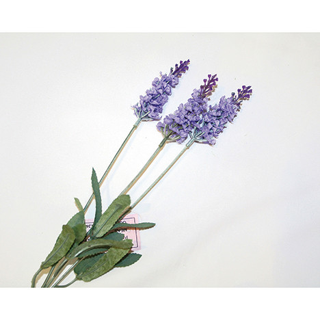 Bouquet of lavender w. 3 flowers 60x13cm