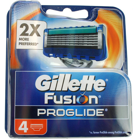 Gillette Fusion ProGlide 4pc Blades