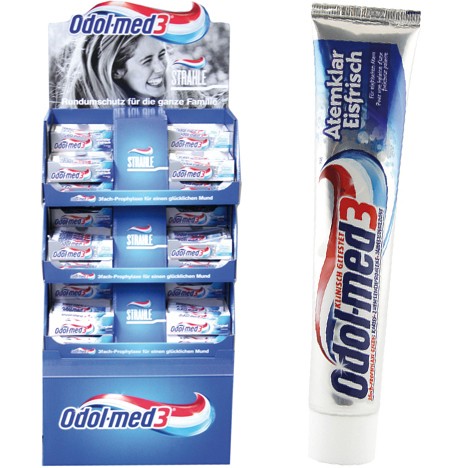 Odol Med3 Toothpaste 75ml 360pcs display