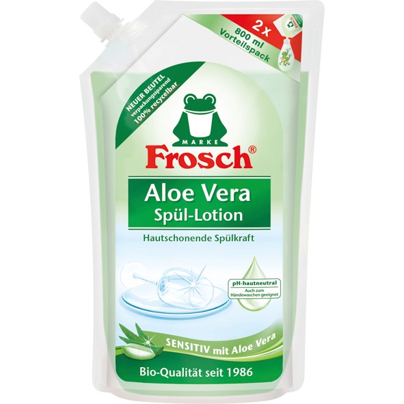 Frosch Spülmittel Nachfüllbeutel Aloe Vera 800ml