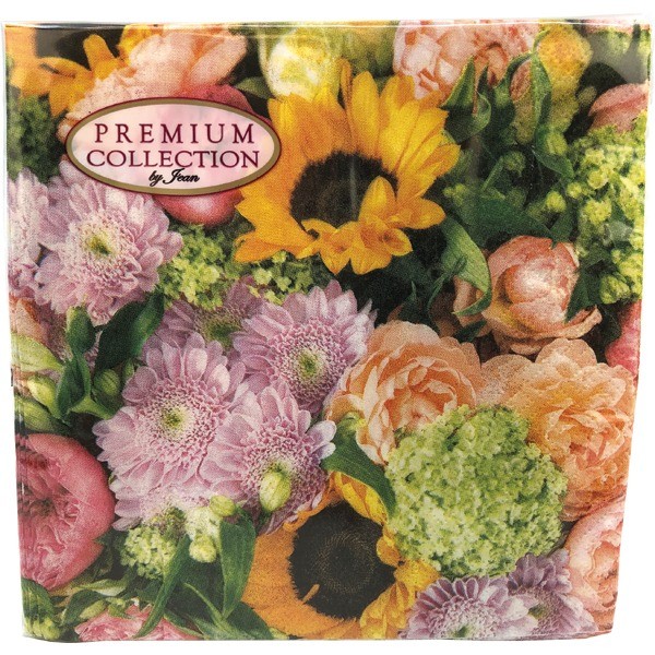 Servietten Premium Blumenmix 20er 33X33cm