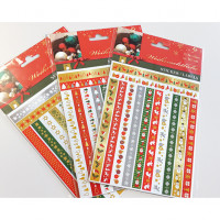 Streifensticker 12er ca. 165cm Designs sortiert Streifensticker 12er ca. 165cm Designs sortiert