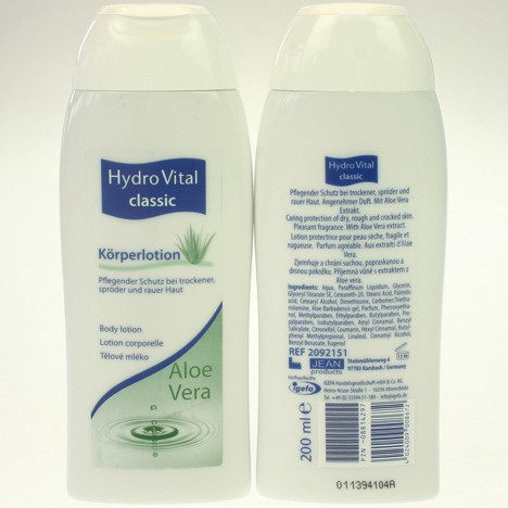 HydroVital classic Body Milk Aloe vera 200ml