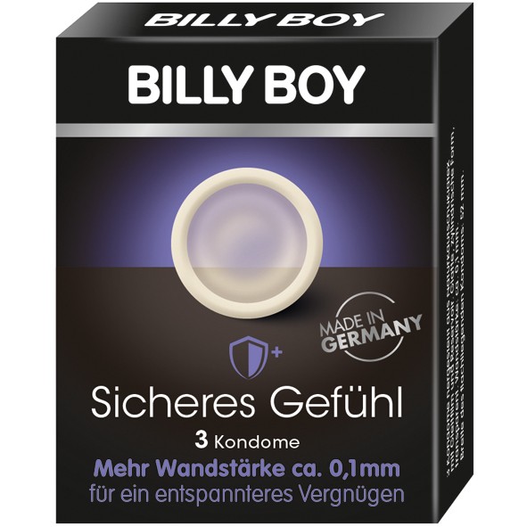 Kondome Billy Boy 3er 'Sicheres Gefühl'