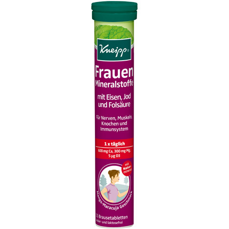 Kneipp Brausetabletten Frauen Mineralstoffe 15er