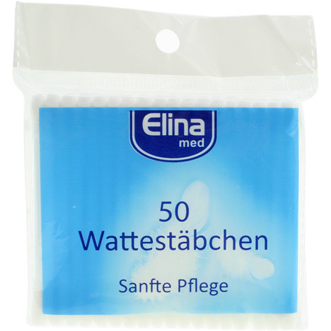 Cotton Buds Elina 50pcs in polybag