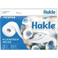 Toilettenpapier Hakle 3-lagig 8x150 Blatt Toilettenpapier Hakle 3-lagig 8x150 Blatt