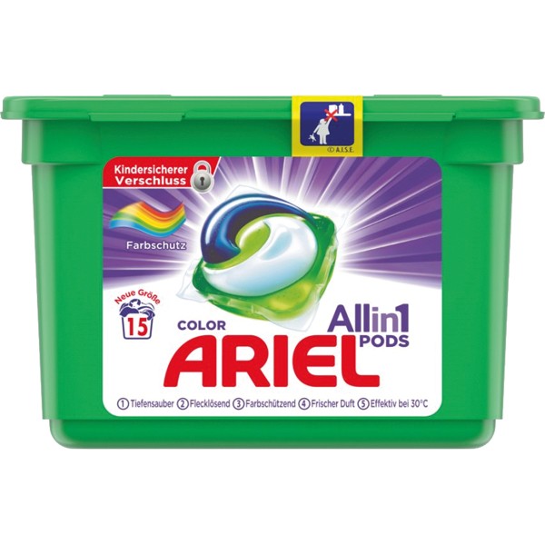 Ariel Pods 3in1 16sc Colour & Style