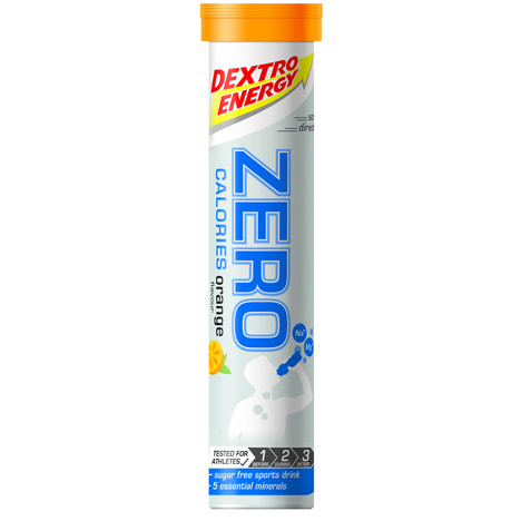 Dextro Energy Zero Calories Orange 20 fizzy tabs