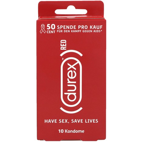 Durex Kondome 10er Classic Red