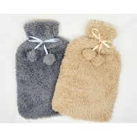 Wärmflasche mit Bommeln und Motiv, Designs sortiert inkl. 2L Wärmflasche mit Bommeln und Motiv, Designs sortiert inkl. 2L