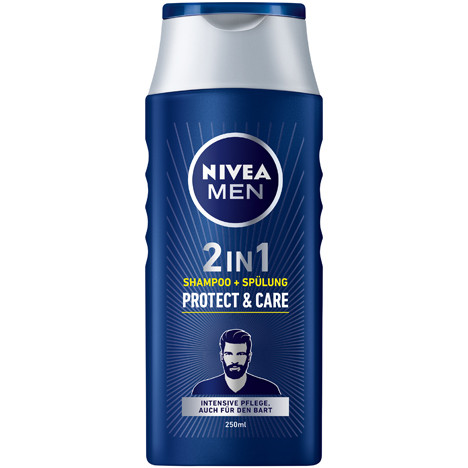 Nivea Men Shampoo 250ml 2in1 Protect&Care