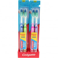Zahnbürste COLGATE 2er Extra Clean medium Zahnbürste COLGATE 2er Extra Clean medium