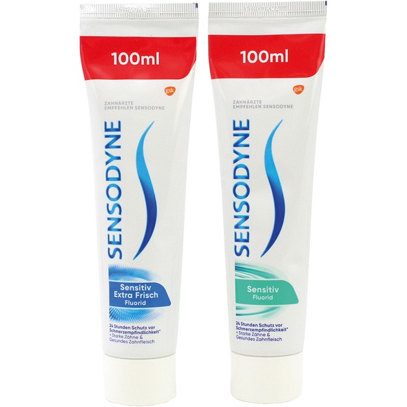 Sensodyne toothpaste 100ml 24's mixed box