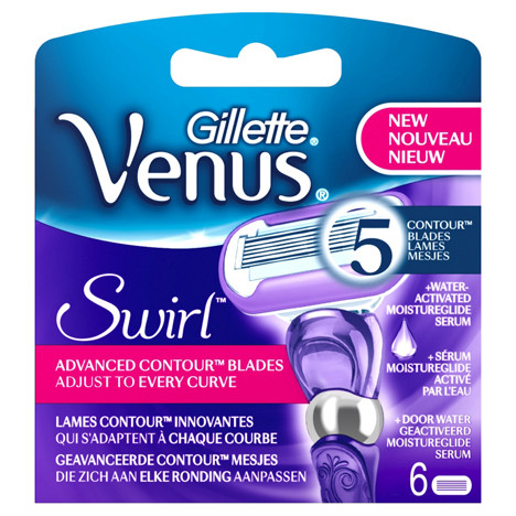 Gillette Women Venus Extra Smooth Swirl 6er