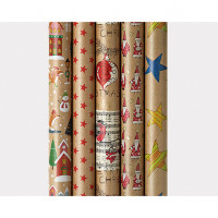 Gift paper Nature Spirit 2mx70cm, 40mm sleeve Gift paper Nature Spirit 2mx70cm, 40mm sleeve