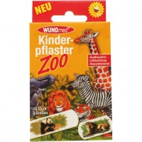 Wundverband Kinder Zoo Pflaster 10Stk, 2 Größen Wundverband Kinder Zoo Pflaster 10Stk, 2 Größen
