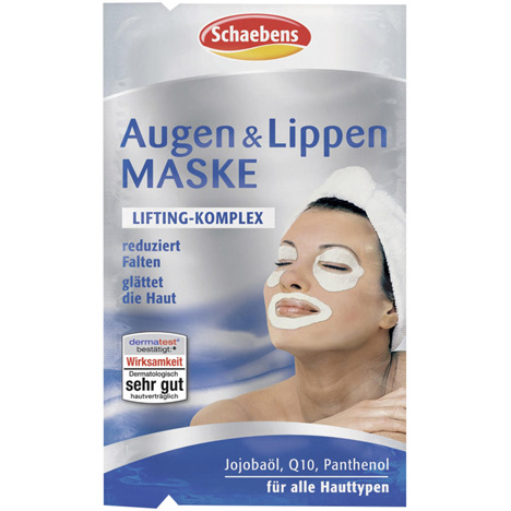 Schaebens Gesichtsmaske Augen Lippen 4x1 5ml Kosmetik Kleinpreisartikel Shoppymix